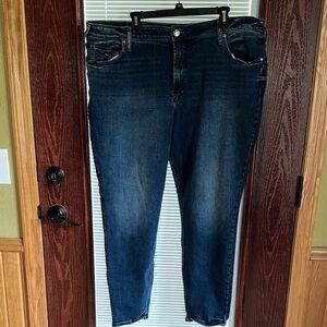 Women’s plus size Silver Jeans Dark Indigo Avery Skinny Jeans